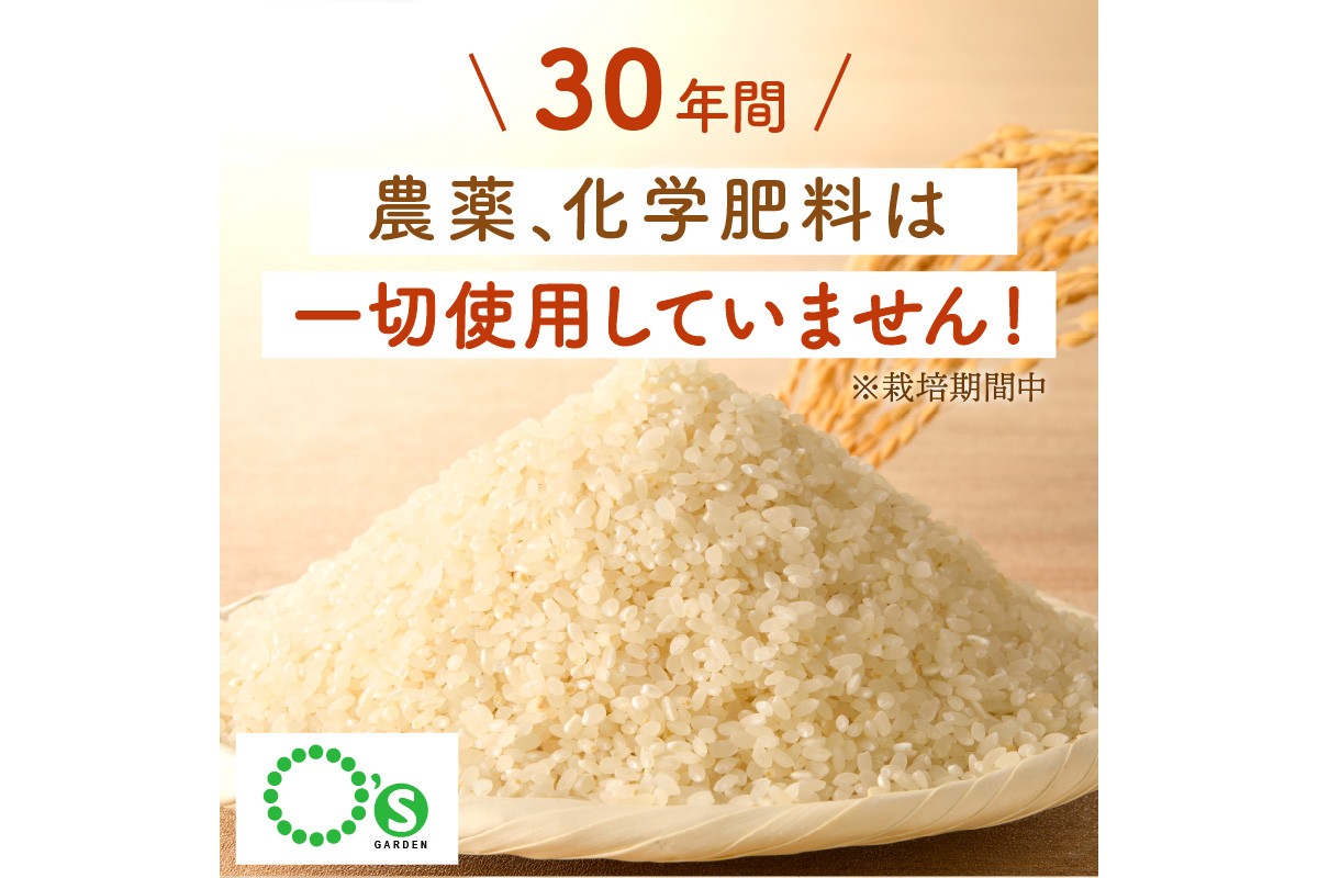 福岡県飯塚市のふるさと納税 【令和7年産】農薬・化学肥料不使用 真ちゃん米 5kg【B7-036】