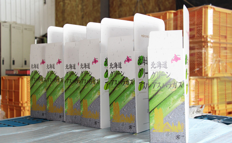 十勝幕別町産 グリーンアスパラ2kg 極太L～3L混合［山田敏明牧場］【2026年5月出荷開始】  北海道 野菜 アスパラガス