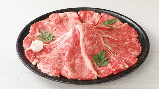 【カネ吉山本】近江牛すきやき用[上]　【500ｇ】【Y081W1】