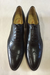 手作りにこだわったオーダーシューズ・カンガルー革(本革)【革靴仕立て券送付】【R028W】