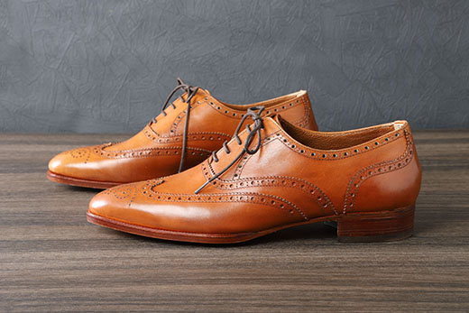 手作りにこだわったオーダーシューズ・キップ革(本革)【革靴仕立て券送付】【R026W】