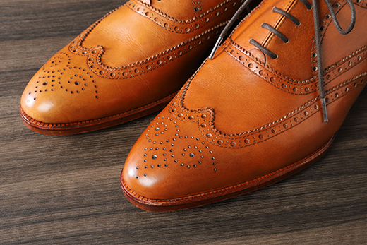 手作りにこだわったオーダーシューズ・キップ革(本革)【革靴仕立て券送付】【R026W】