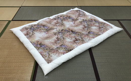 極上純綿もめん布団「掛ふとん」（赤色1枚・青色1枚）掛け2枚【CW08W】