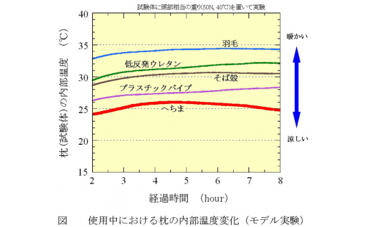 涼しいヘチマ入り枕・ごろね枕　（へちま２本分入り）　日本製【CW24W】
