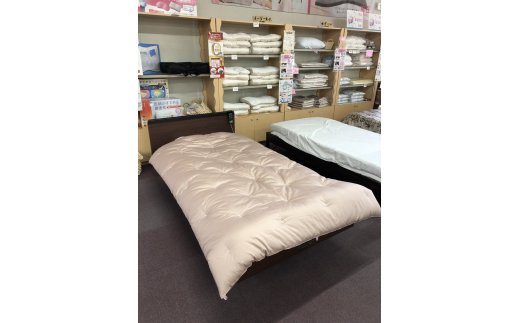 コットンの王様・エジプト綿入り「究極の掛ふとん」（ローズピンク）【CW25W】