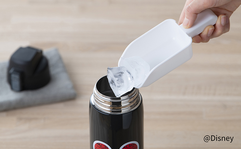 水筒 600ml マグボトル ステンレス ケータイボトル ダイレクトボトル NDDB-600 ミッキー アイリスオーヤマ 直飲み 保冷専用 ステンレスボトル マイボトル キッズ 子供 子ども こども カバー付き 簡単 