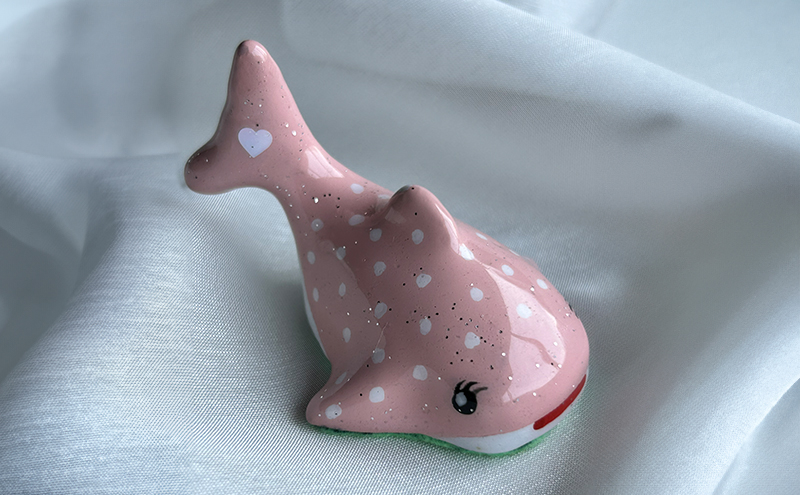 鋳物 ペーパーウエイト 愛知 ペーパーウエイト（ジンベイザメ1体） 重し 【蟹江町】 インテリア 福祉用品 