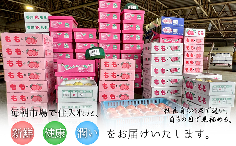 香川県綾川町のふるさと納税 【4ヶ月連続定期便】旬を見極めた、厳選フルーツ詰合せ-よくばりセット- フルーツ 果物 定期便 頒布会 詰合せ 旬 厳選