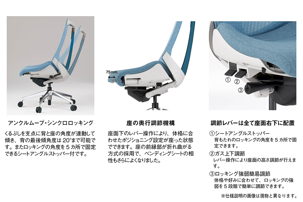 イトーキ アクトチェア ブラック オフィスチェア【メッシュ・ハイバック / ウレタンキャスター / 4Dリンクアームレスト / 快適な座り心地 / 通気性・メッシュ素材 / フレキシブルバックレスト / 360°回転 / 11.5cm座面上下昇降 / 完成品 / 日本製・こだわりの品質】ゲーミングチェア KG477JEMT1T1Z1F (KG477JEM1T1T1Z1)【EI114W】