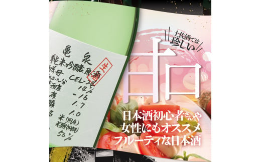 純米吟醸生原酒 CEL-24 720ml 生酒 毎月1本×7回 定期便 お酒 酒 さけ 日本酒 アルコール 生原酒 アルコール度数14度 14% 甘口 フルーティ 食中酒 地酒 亀泉酒造 おいしい 飲みやすい 冷蔵 配送