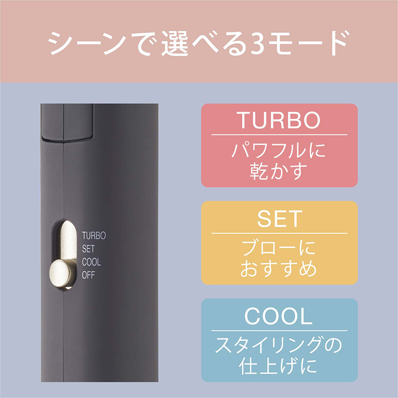 アイリスオーヤマ ドライヤー HDR-M201-H ダークグレー ミコラ MiCOLA イオンドライヤー マイナスイオン 大風量 速乾 ヘア ヘアケア 折りたたみ 持ち運び 軽量 電化製品 家電 宮城 宮城県 大河原 大河原町