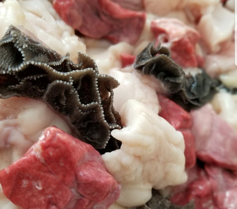 数量限定　希少近江牛　ミックスホルモン1ｋｇ(200g×5パック)小分けで便利【FO31W】