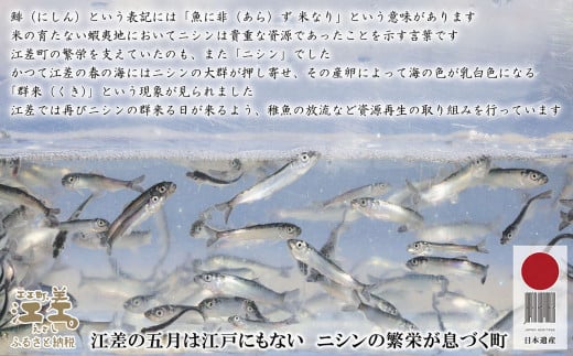 北海道江差町のふるさと納税 日本遺産ギフトBOX　江差前浜産トロにしんの昆布巻＆甘露煮セット　「江差の五月は江戸にもない」　直火焚き手作り　旨みたっぷりのにしん　骨までやわらか　保存料不使用　便利なレトルトパック　常温保存可能　ニシン　鰊　鯡　北海道産　【思いやり型返礼品】