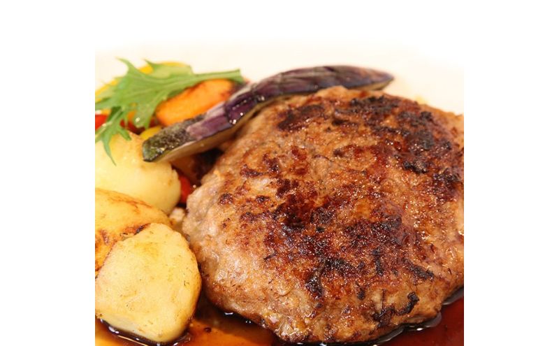 十勝幕別産ブランド放牧豚［どろぶた］ジャンボハンバーグ300g×2　北海道 エルパソ 放牧豚