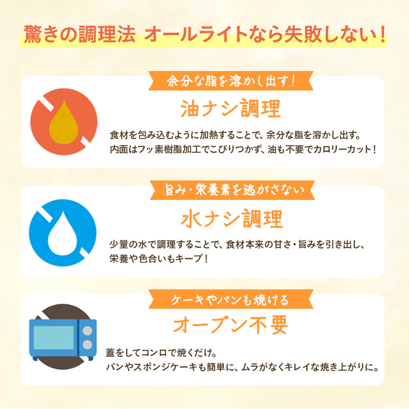 期間限定寄附額 [ ゼロ活力なべ Lスリム オールライト 22cm ステンレススチーマー セット ] アサヒ軽金属