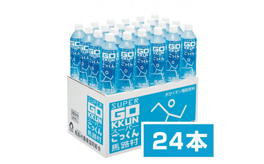 ドリンク ゆずのスポーツドリンク スーパーごっくん500ml×24