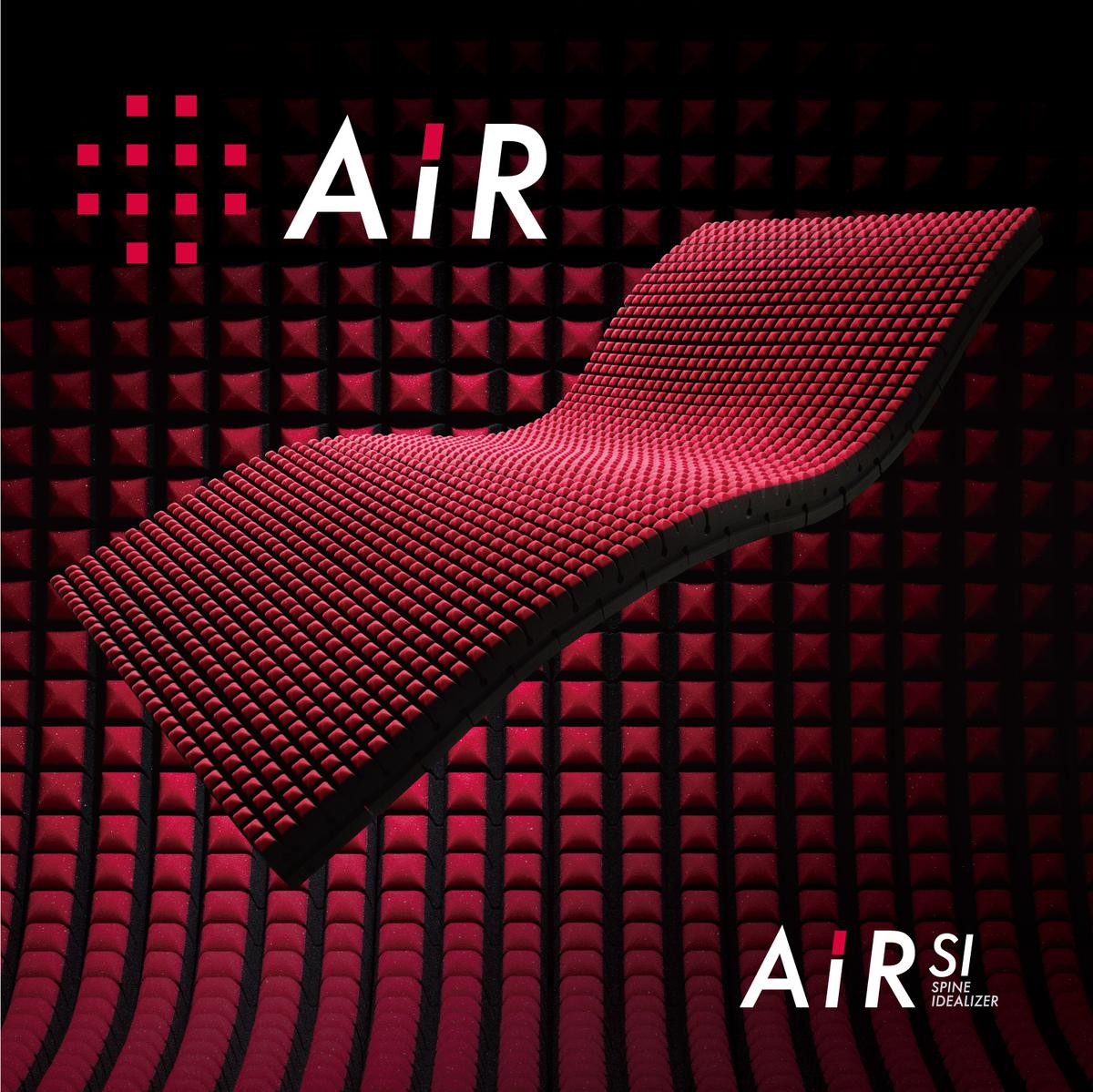 [nishikawa/西川]NEW AIR SI [エアーエスアイ] マットレス (ブラック) (シングルサイズ)[P321U]