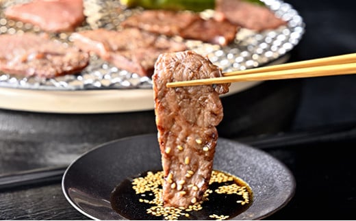 【森三商会】4等級以上の未経産雌牛限定　近江牛特選焼肉500g(カルビ・霜降りバラ）【GM10W】