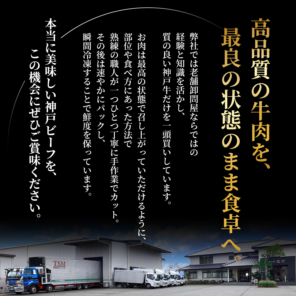 神戸牛 ステーキ & サーロイン 焼きしゃぶ用 ヒレ もも 3種食べ比べ Eセット 計6枚