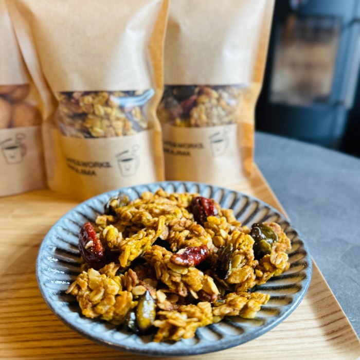 15-235 【年内配送12月15日入金まで】グラノーラ(かぼちゃ味)とクッキーのセット within2025