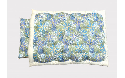 ふとん打ち直し　和柄・花ふぶき柄　2枚組【CW117W】