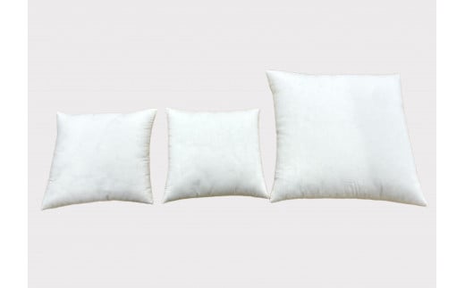 寝室やリビングをおしゃれに飾るベッドクッション（無地、カバーなし）【CW123W】