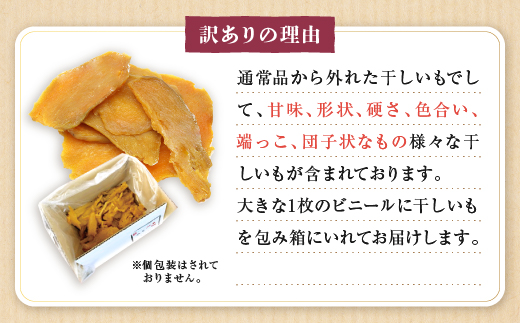  先行予約 訳あり 無添加 無着色 干しいも 2kg（箱詰め) 2月発送 冷蔵 規格外 平干し 紅はるか 干し芋 ほしいも 国産 茨城 茨城県産 紅はるか 送料無料 わけあり