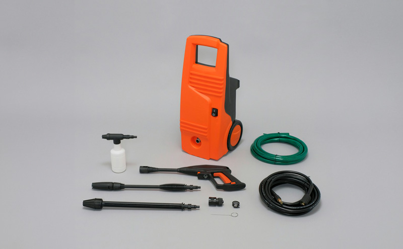 高圧洗浄機 FBN-601HG-D オレンジ 高圧洗浄機  アイリスオーヤマ FBN-601HG-D オレンジ コンパクト 高圧洗浄 高圧 洗浄機 洗浄 洗車 玄関 ベランダ 車 掃除 外壁 屋外 家庭 家庭用 高圧洗浄器 縦型