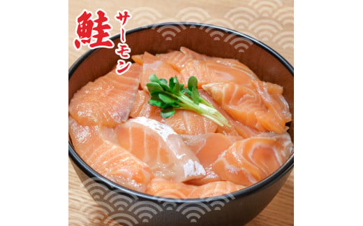 土佐の海鮮丼食べくらべセット（ブリ・タイ・サーモン・マグロ）各2袋セット 1パック60g