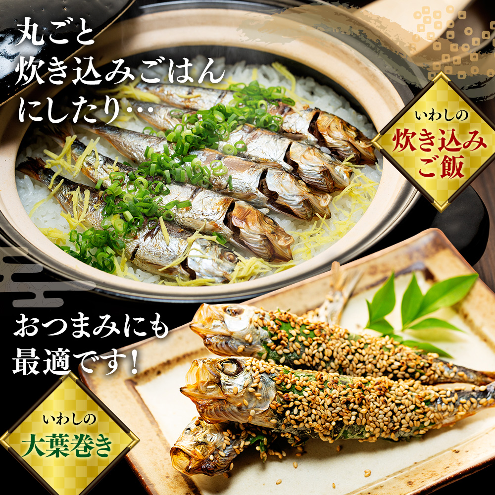 いわし 丸干し 24尾 ( 8尾 × 3 パック ) 干物 冷凍 小分け 愛知県 南知多町 ご飯 ごはん おかず おつまみ 魚 さかな 鰯 金鯱 イワシ 栄養 料理 国産 カネ成 人気 おすすめ