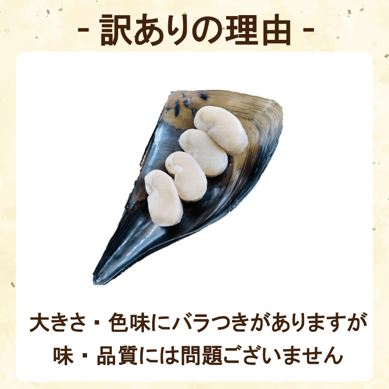 訳あり 平貝 （タイラギ） 4個入り(240～280g) 3パック 冷凍 海鮮  海産物 魚介 ごはん おかず おつまみ お酒 お供 おすすめ 人気 愛知県 南知多町