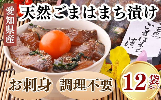 岬だよりの＜調理不要＞天然 はまちのごま漬け　12袋セット