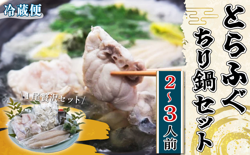 活とらふぐ ちり鍋 セット 1尾 (2〜3人前) [南知多 料理宿監修] ふぐちり 愛知県 南知多町 人気 おすすめ