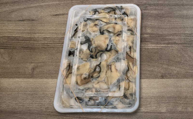 北海道 サロマ湖産 冷凍かきむき身 加熱用 1kg （1kg×1）牡蠣 冷凍