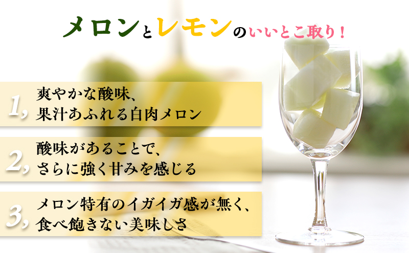 【希少！数量限定先行予約 2026年発送】 レモンメロン 3Lサイズ 1玉 北海道 富良野産 レモン メロン 新品種 富良野市 ふらの お中元 ギフト 水戸青果 送料無料
