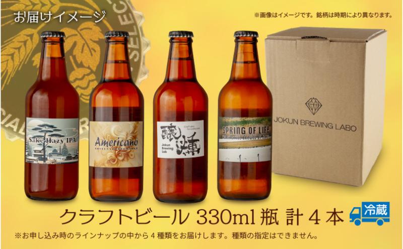 クラフトビール 4種 330ml 計4本 ビール 地ビール 瓶ビール IPA