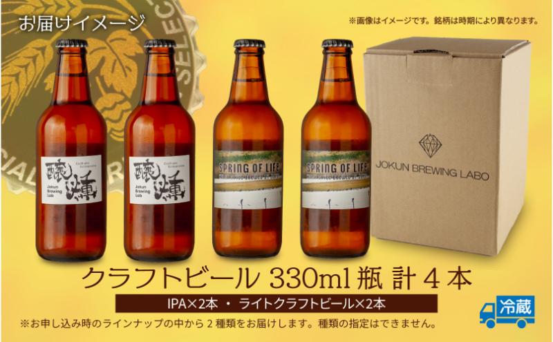 クラフトビール 2種 330ml 計4本 IPA ライトクラフトビール