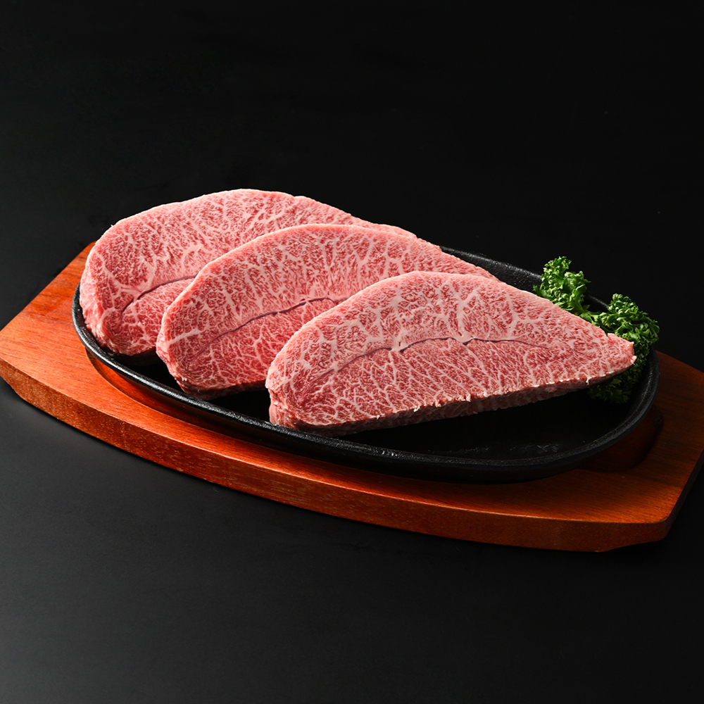【年内発送 12/17迄受付】【常陸牛】ミスジステーキ500g(3枚～5枚) 肉 お肉 牛肉 ブランド牛 和牛 ブランド和牛 常陸 常陸牛 ミスジ ステーキ 冷凍 茨城県 守谷市 送料無料 （茨城県共通返礼品 茨城県産）