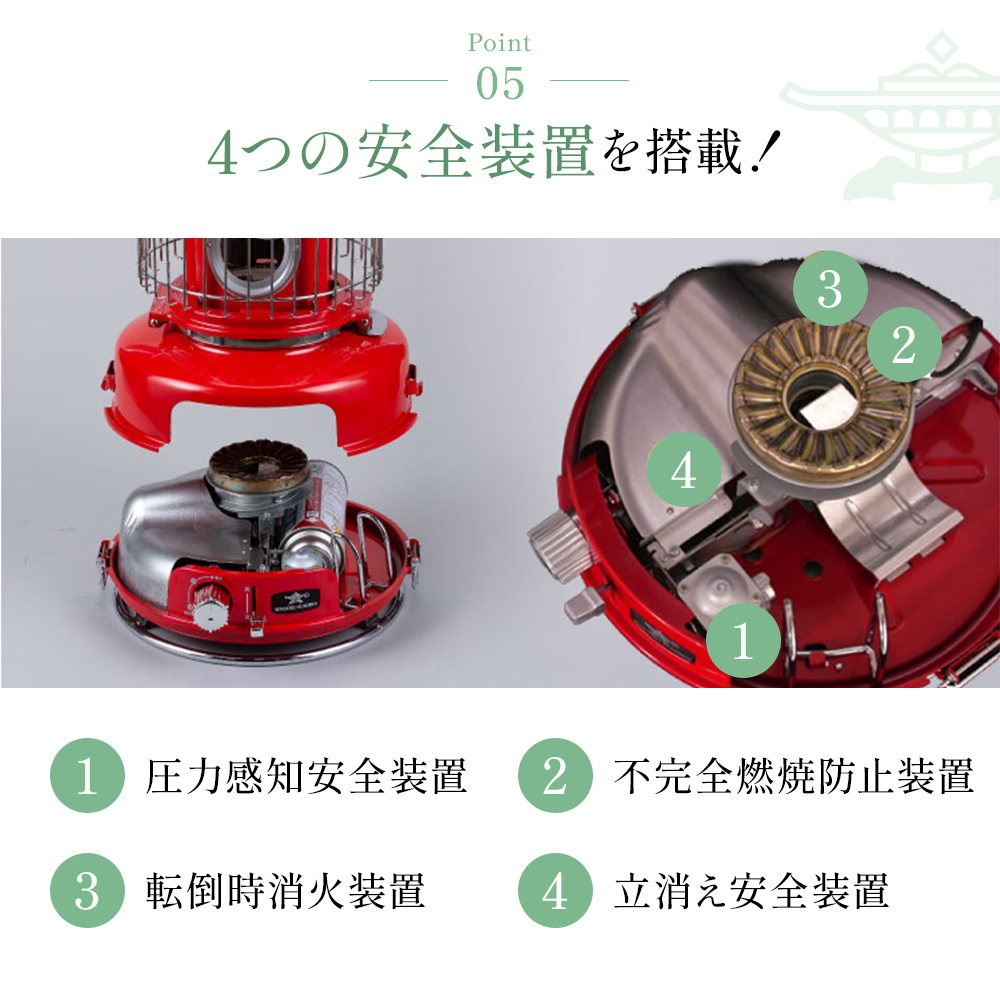 新品ケース付ALADDINアラジンポータブルガスストーブ SAG-BF02F Amazon.co.jp: [SENGOKU ALADDIN(センゴクアラジン)] SAG-BF02