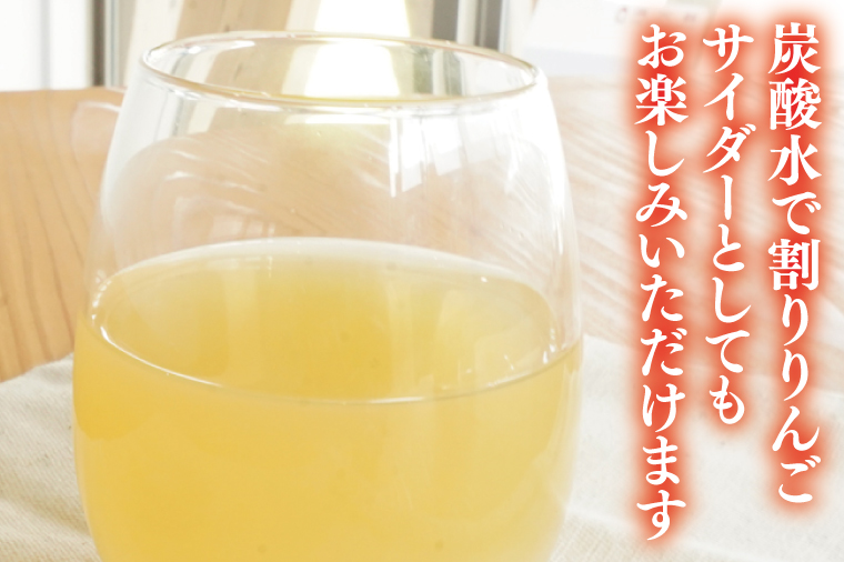 【三村観光りんご園】樹上完熟 奥久慈りんごジュース 720ml×2本セット（BX004）