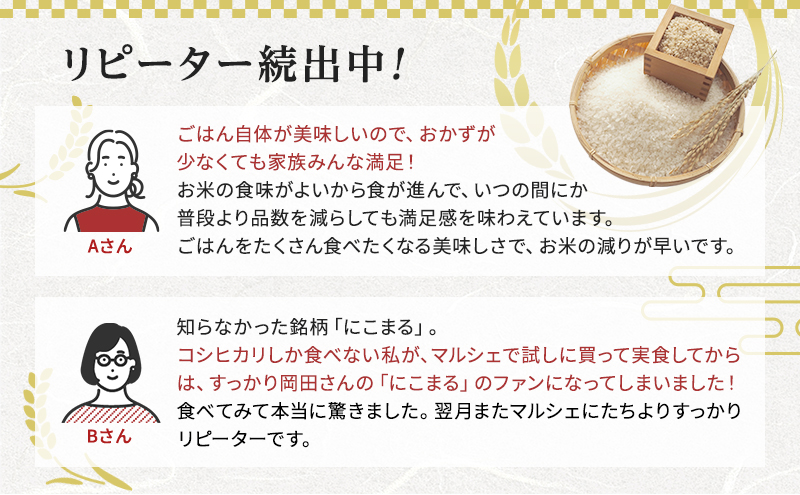 令和7年産 白米 3kg 特別栽培米 にこまる 山田錦 米 お米 こめ コメ 特栽米 ひょうご安心ブランド ご飯 ごはん ゴハン 兵庫県 加西市