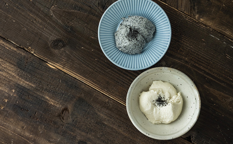 豆腐 食べ切りサイズ 2種 各2個 セット 詰め合わせ おぼろ豆腐 ごま豆腐 国産大豆 ミヤギシロメ 消泡剤不使用 ミニ 豆腐 胡麻豆腐 おぼろとうふ 豆腐セット 食品 宮城 宮城県 岩沼市