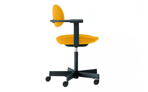 イトーキ『バーテブラ03』5本脚  抵抗付きウレタンキャスター KC張地：ゼスト(KG825KCM1G14CF)【EI133W】