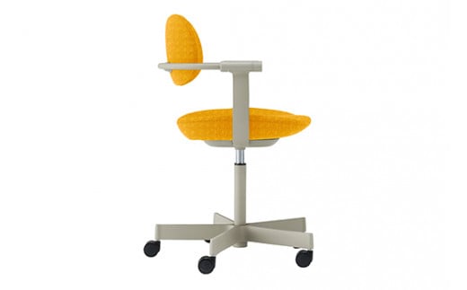 イトーキ『バーテブラ03』5本脚  抵抗付きウレタンキャスター KC張地：ゼスト(KG825KCM1L44CF)【EI140W】