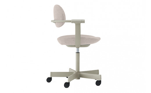 イトーキ『バーテブラ03』5本脚  抵抗付きウレタンキャスター KS張地：グレイン(KG825KSM1L413CF)【EI145W1】