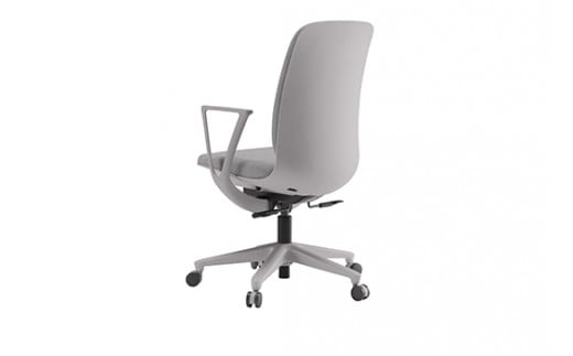 イトーキ『トルテＵ』 ハイタイプ 肘付き ナイロンキャスター フレーム：ライトグレーＧ(KJ-336CF-GNT6F)【EI147W1】