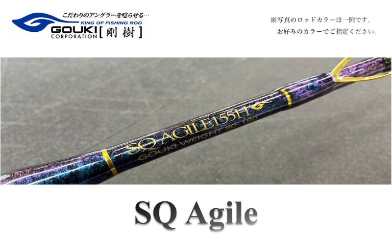 剛樹 デザインブラック （DSNBK MH205） 205cm ライン負荷50-150