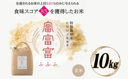 ≪先行予約≫富山県ブランド米 富富富 玄米 10kg ふふふ ブランド米 国産 米 お米 日本米 ギフト 贈り物 備蓄 防災 食品 陽咲玲 はるざれ F6T-836