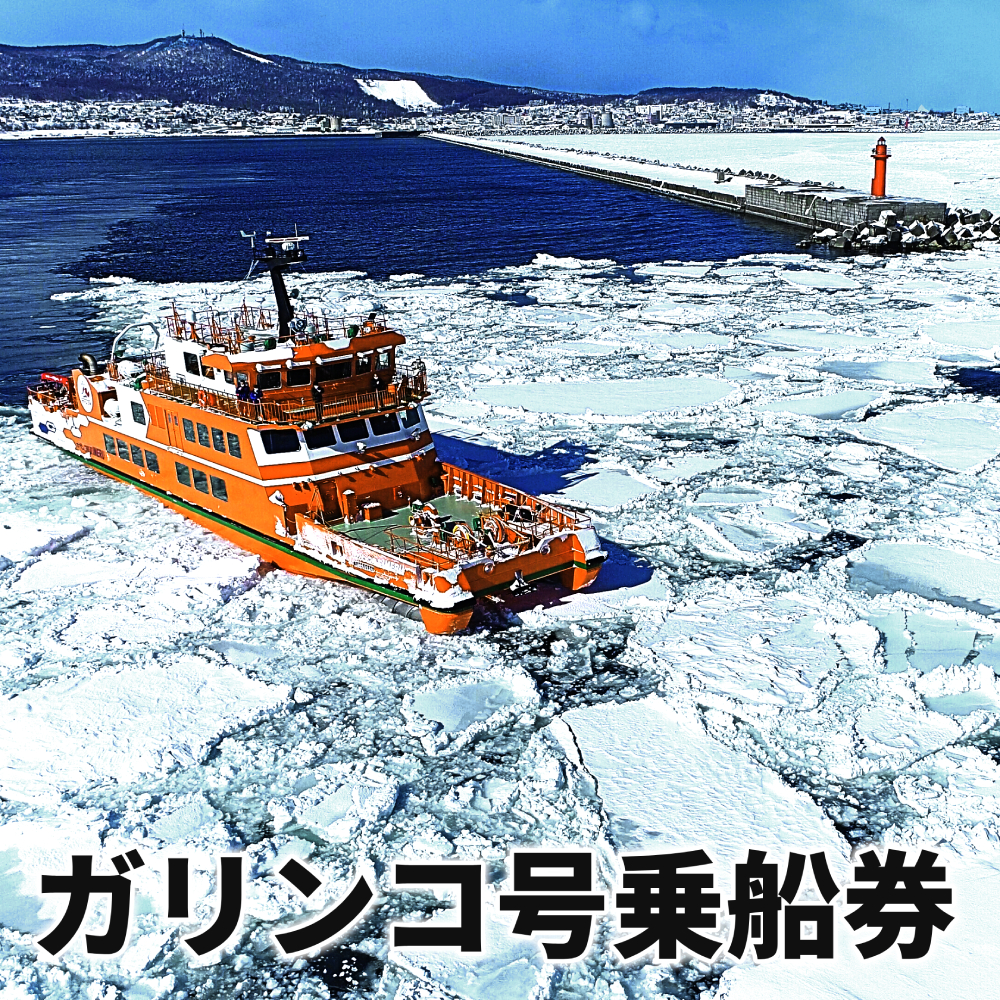 【北海道紋別市】14-96 ガリンコ号3 IMERU 冬期運航 流氷クルーズ乗船券