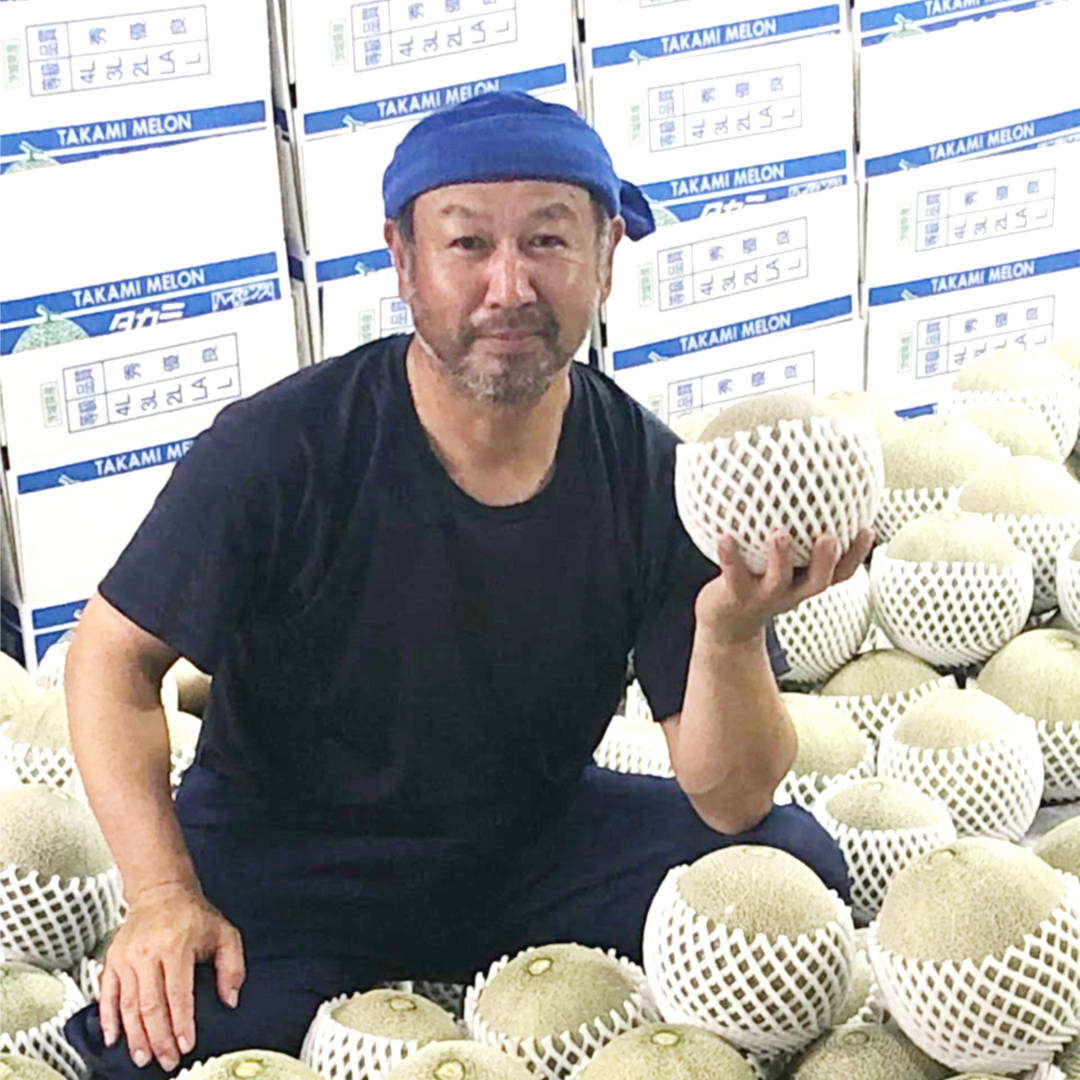 茨城県八千代町のふるさと納税 【 先行予約 2026年6月上旬以降発送】 令和8年産 八千代町産 タカミメロン 秀品 2玉 約3.5kg 期間限定 産地直送 果物 フルーツ メロン 甘い 人気 タカミ 貴味 [AX039ya]